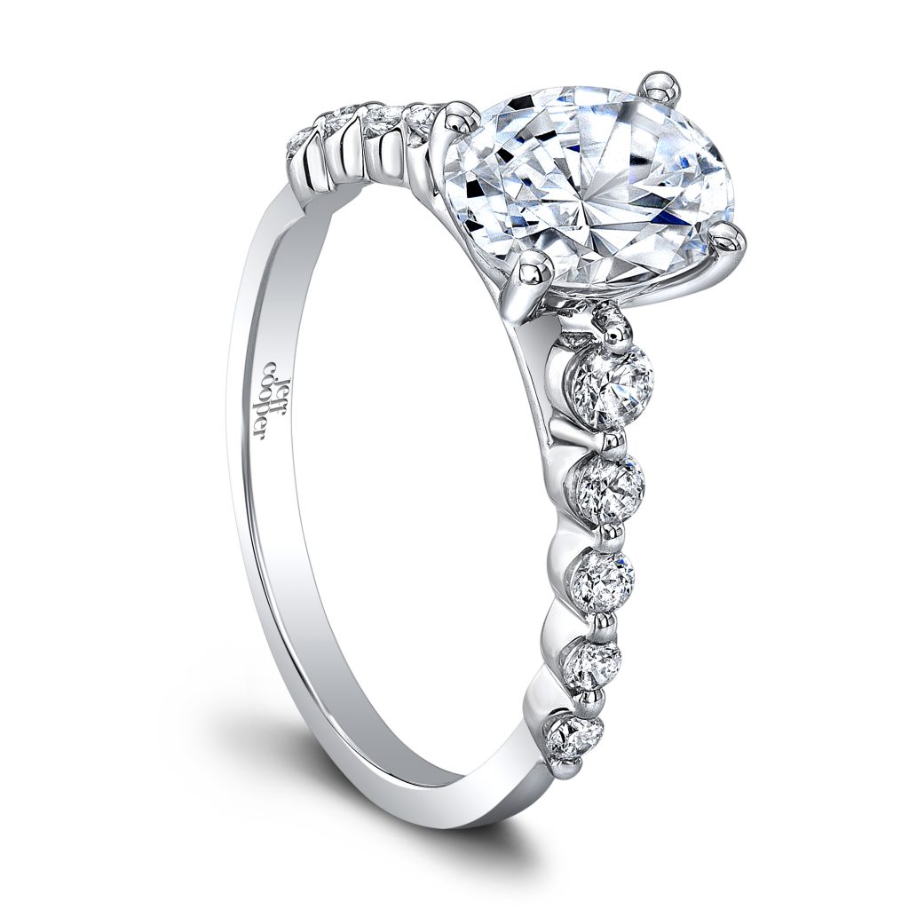 Adele Oval Engagement Ring – Jeff Cooper Designs